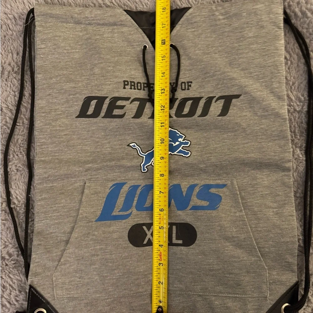 DETROIT LIONS Drawstring Backpack - Picture 4 of 6